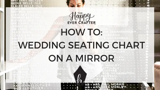 How To Make A Mirror Seating Chart