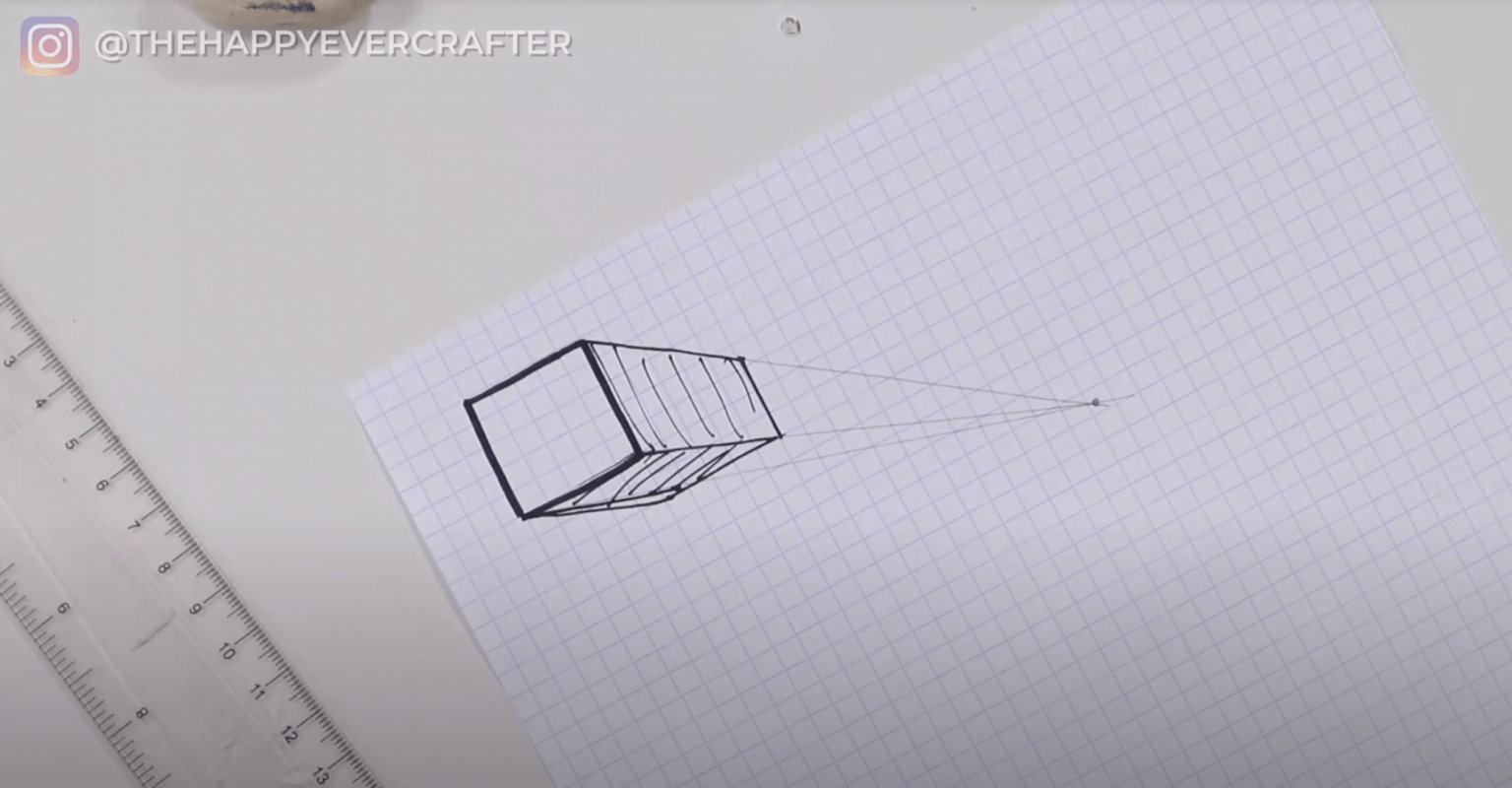 Step by Step 3D Calligraphy & Lettering (Using Perspective) - The Happy ...