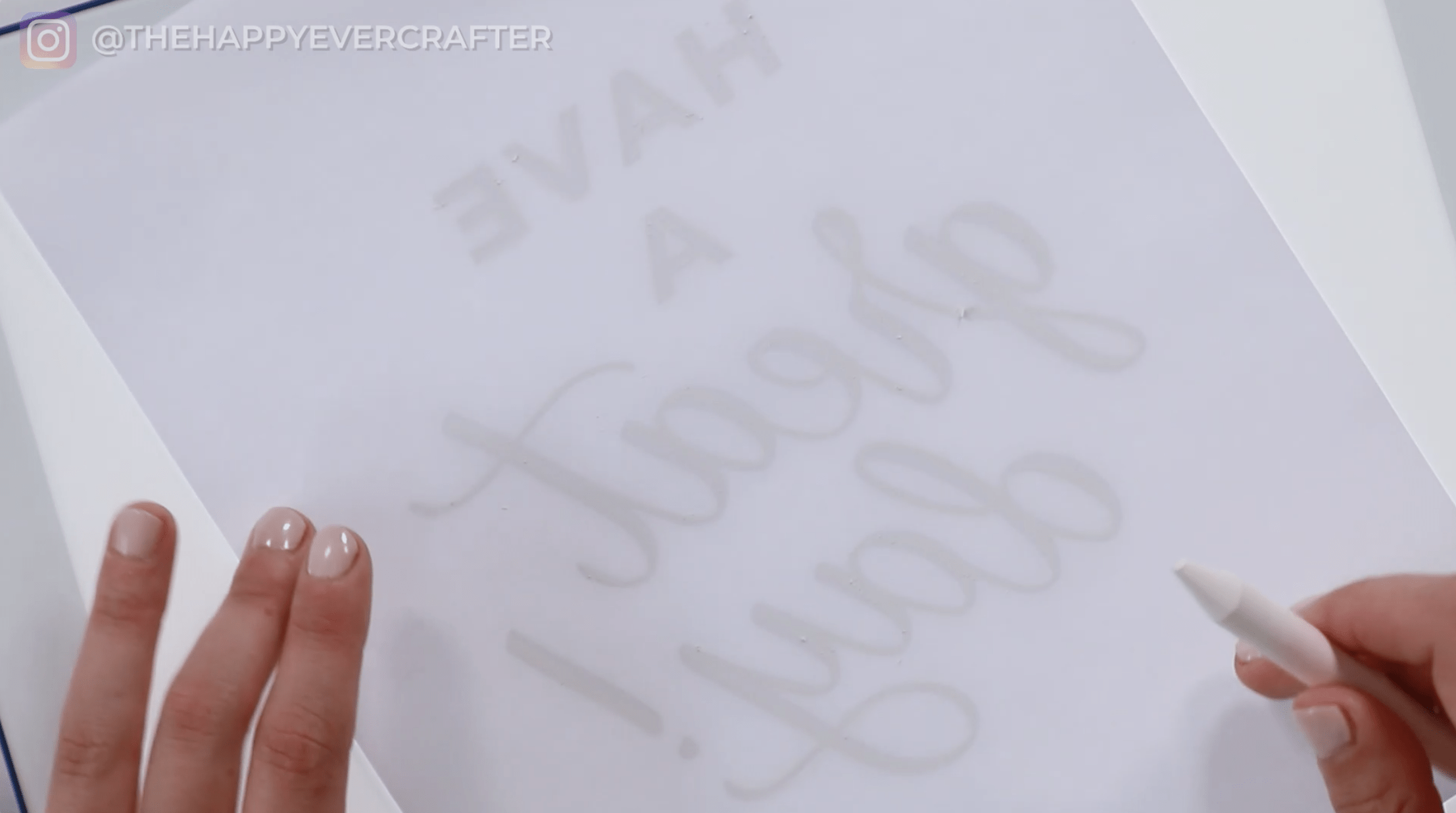 My #1 Most-Used Signage Hack (Chalk Transfer) - The Happy Ever Crafter Inc.