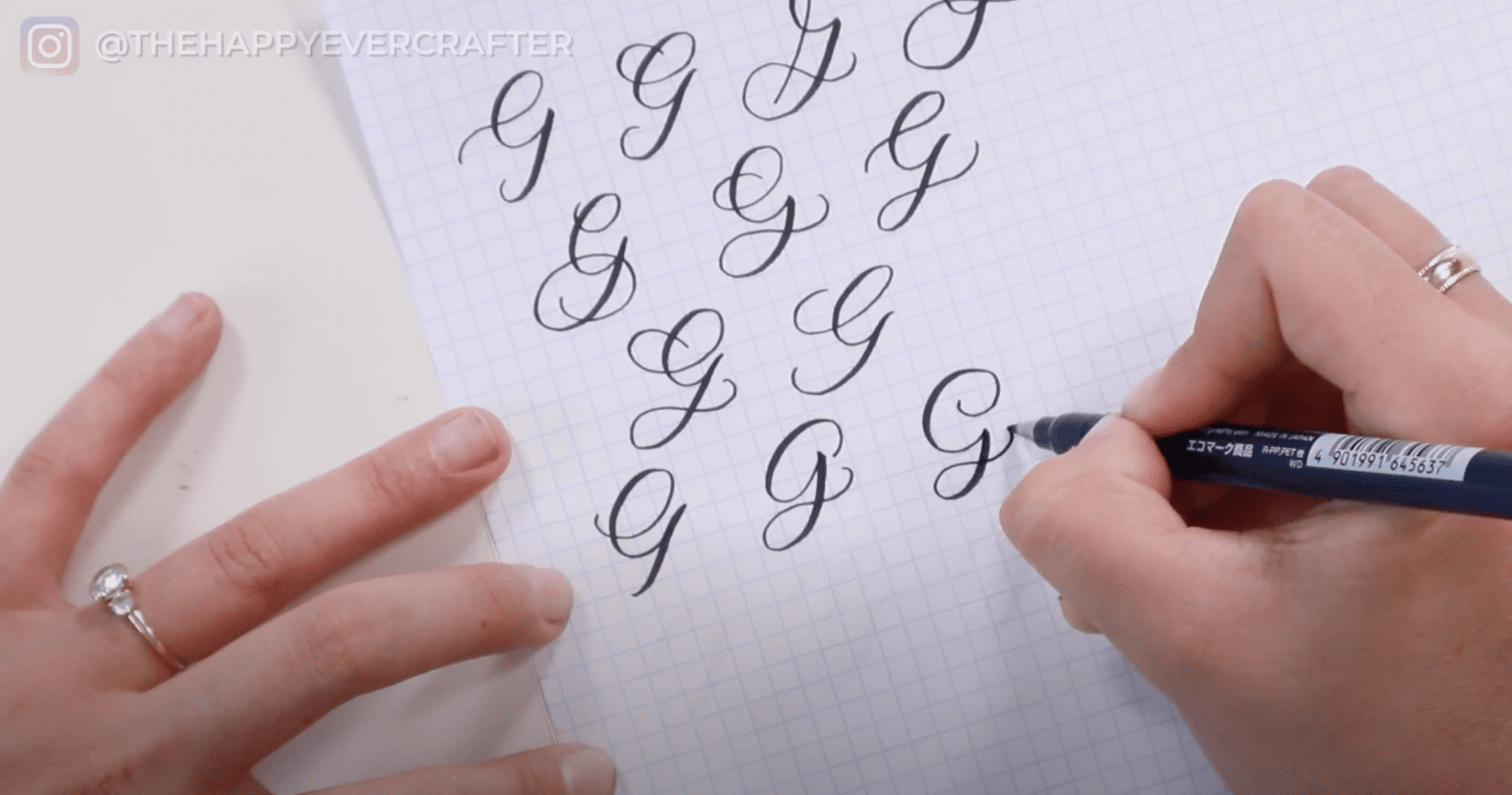 cute ways to write g