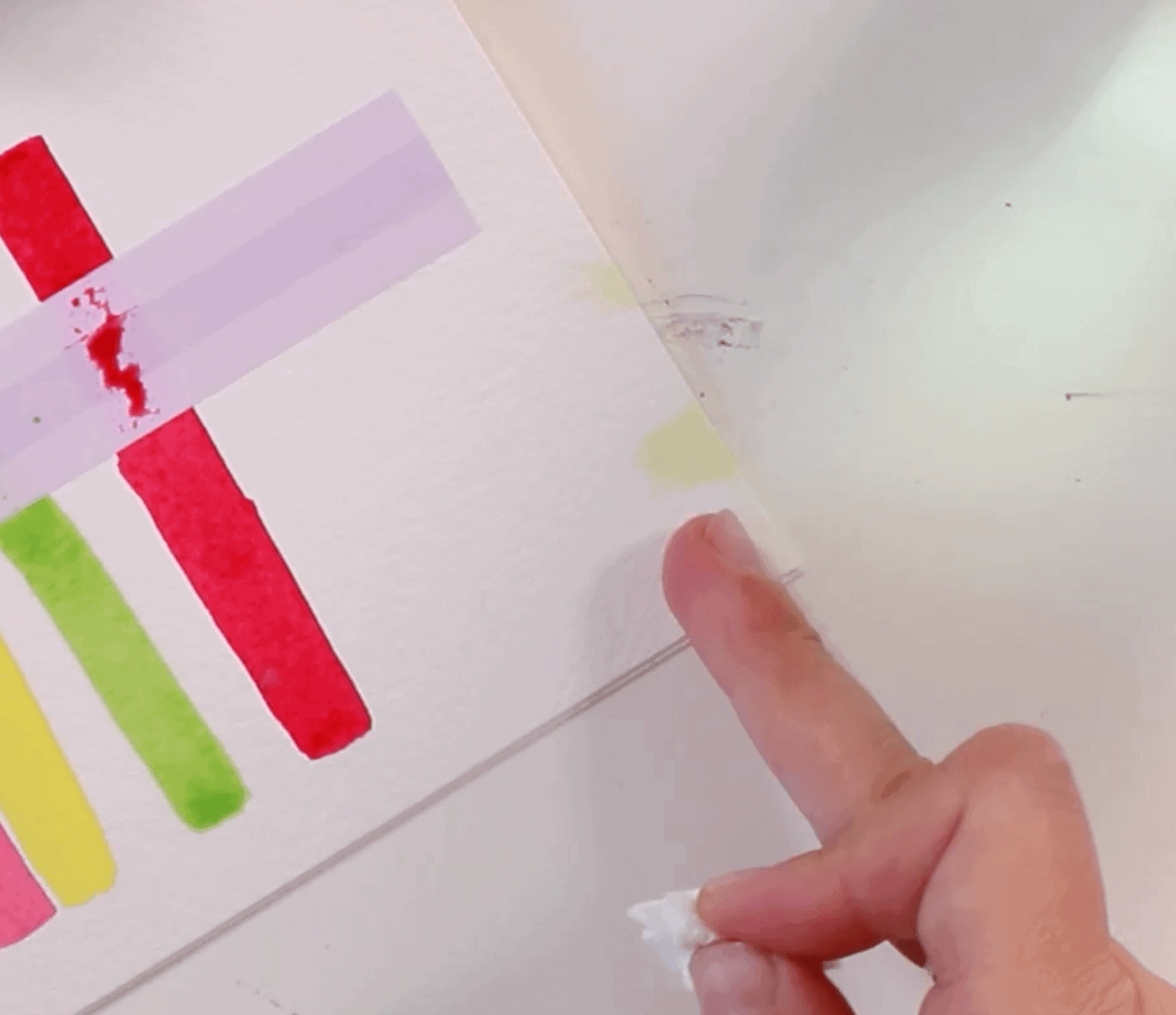 Easy DIY Watercolour Birthday Card - The Happy Ever Crafter Inc.